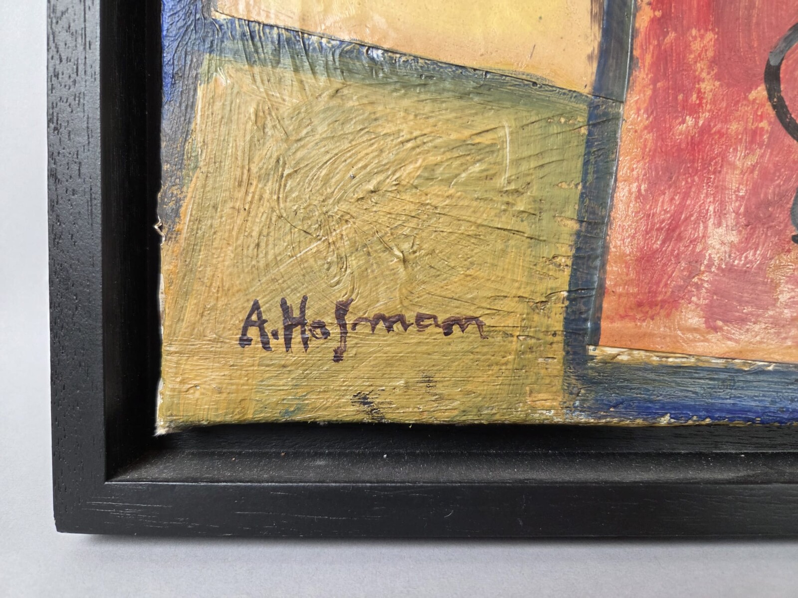 Aad Hofman, mixed media, 