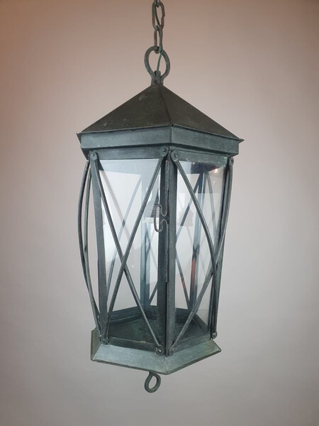Copper lantern - late 19th century