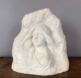 Fortunado Gori (1886 - 1925) Carrara marble sculpture