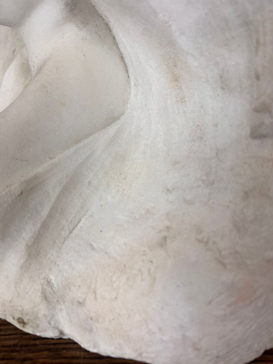 Fortunado Gori (1886 - 1925) Carrara marble sculpture
