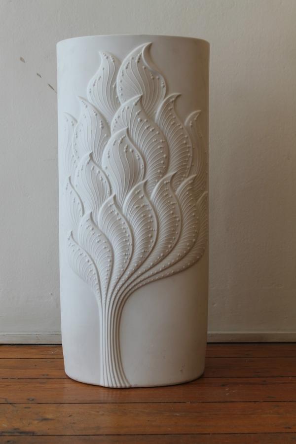 German vase in porcelain