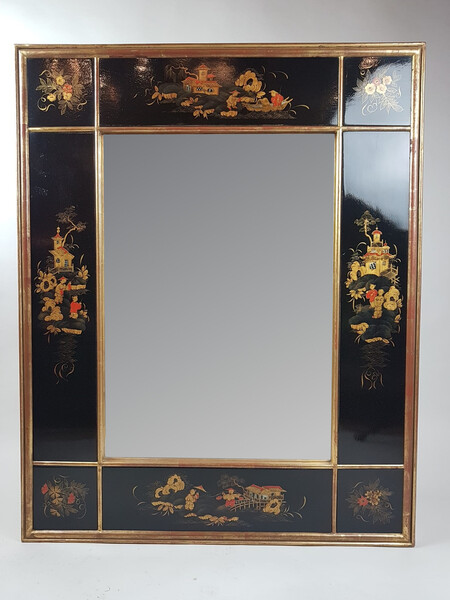 Japanese mirror, marked JAP Paris, circa 1970