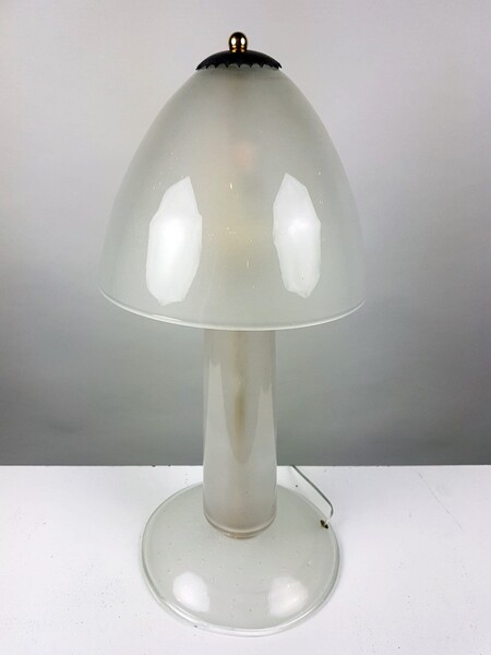 Murano glass mushroom lamp, Italy circa 1950