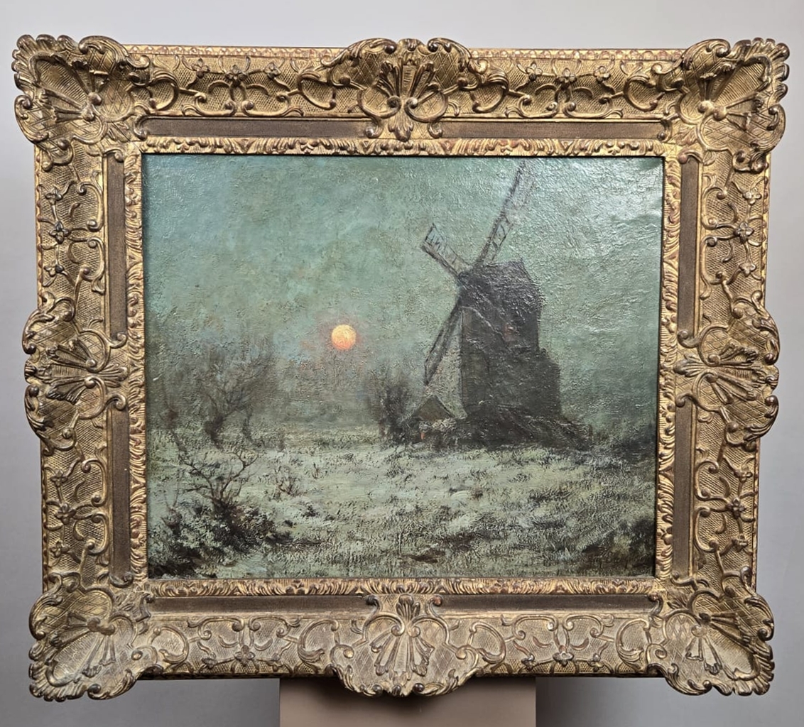 Oil on canvas, 