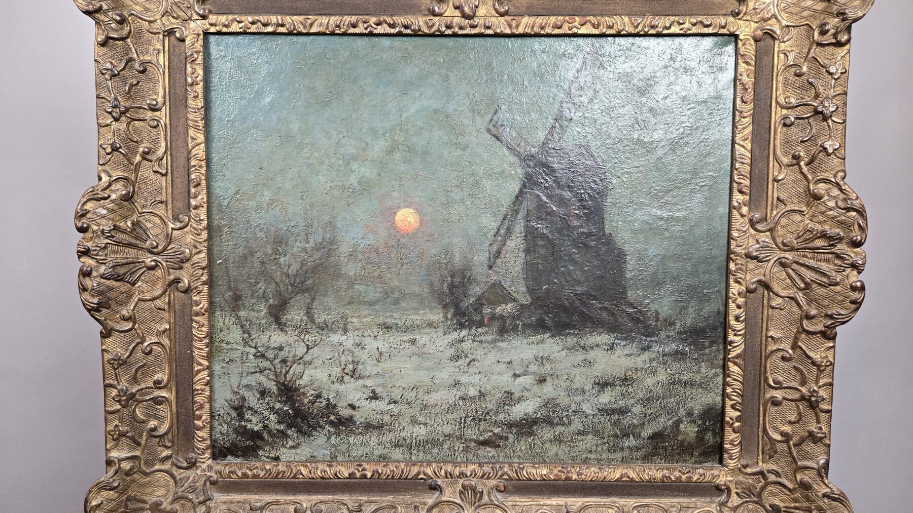 Oil on canvas, 