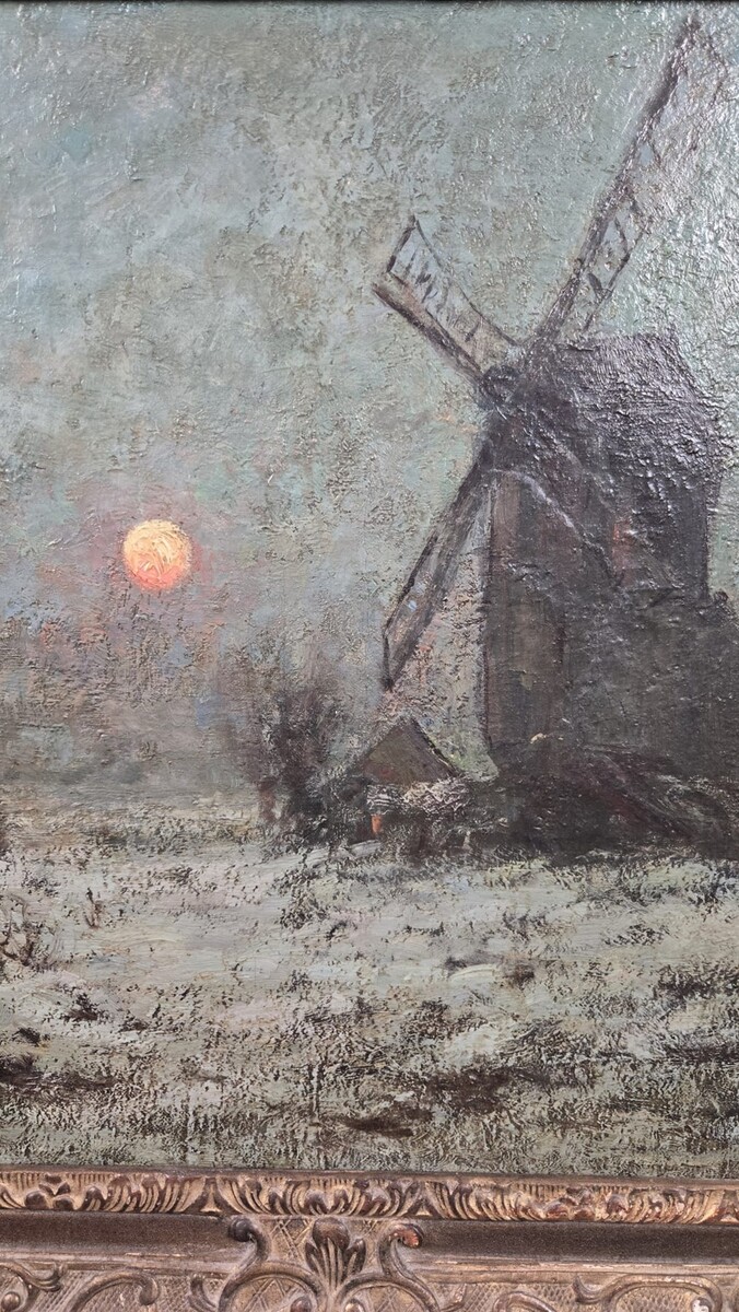 Oil on canvas, 