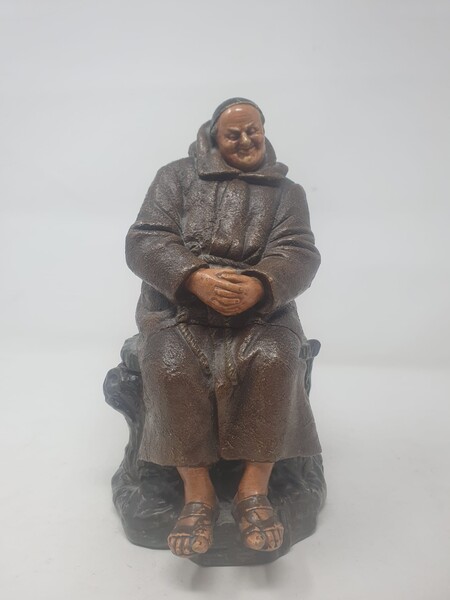 Terracotta tobacco pot - sated monk