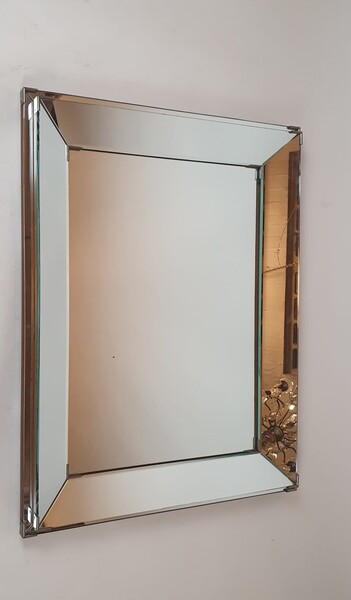 Very beautiful Adnet mirror. 