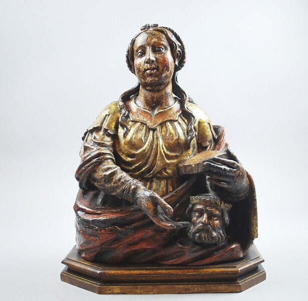 17th century polychrome sculpture 