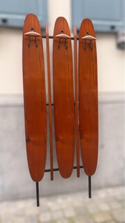 1960s teak coat rack