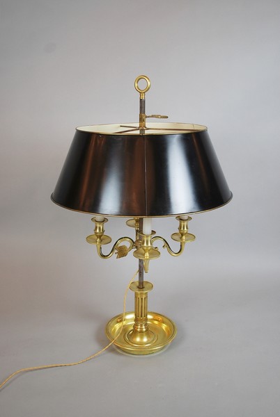 19th C. large  boullotte lamp