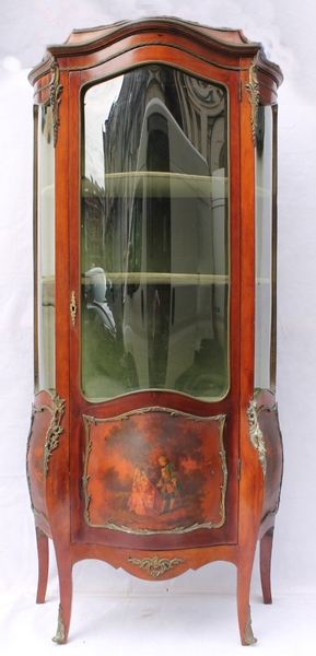 19th C. Louis XVI style painted display