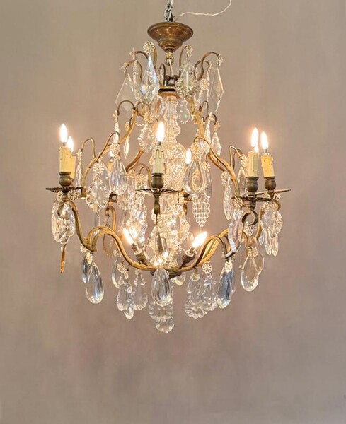 19th Century Tassel Chandelierflag 