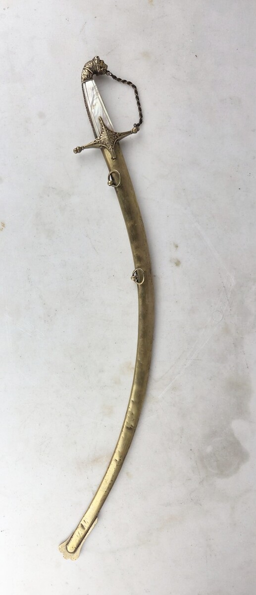 1st Empire child's saber, nice work on the scabbard.