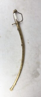 1st Empire child's saber, nice work on the scabbard.