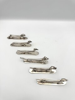 6 Zoomorphic Knife rest by Wiskemann