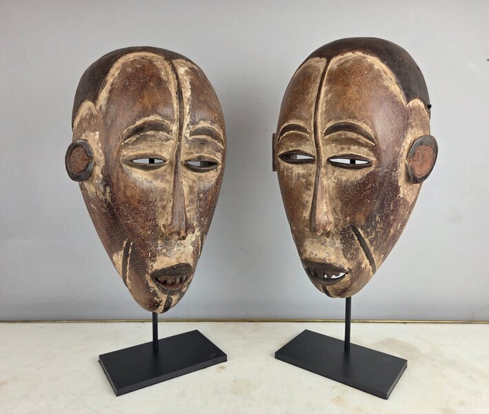 African Ido ma masks, Niger early 20th century (price for 1)