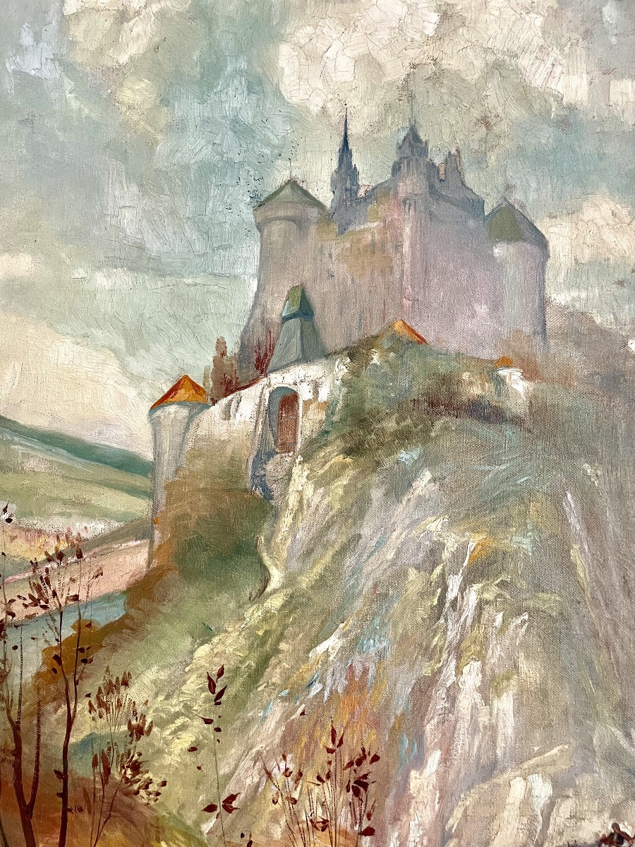 Anto Carte (1886-1954), The Four Seasons, Quadriptych, Hst, Signed, 1906, 199x166 Cm