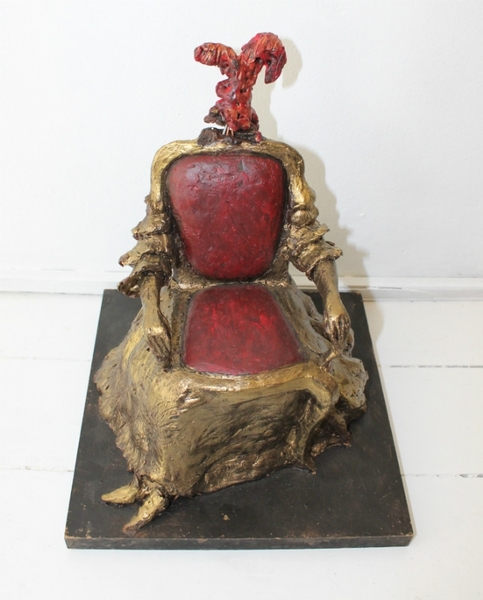 Armchair in wax by Maryam Mahdavi