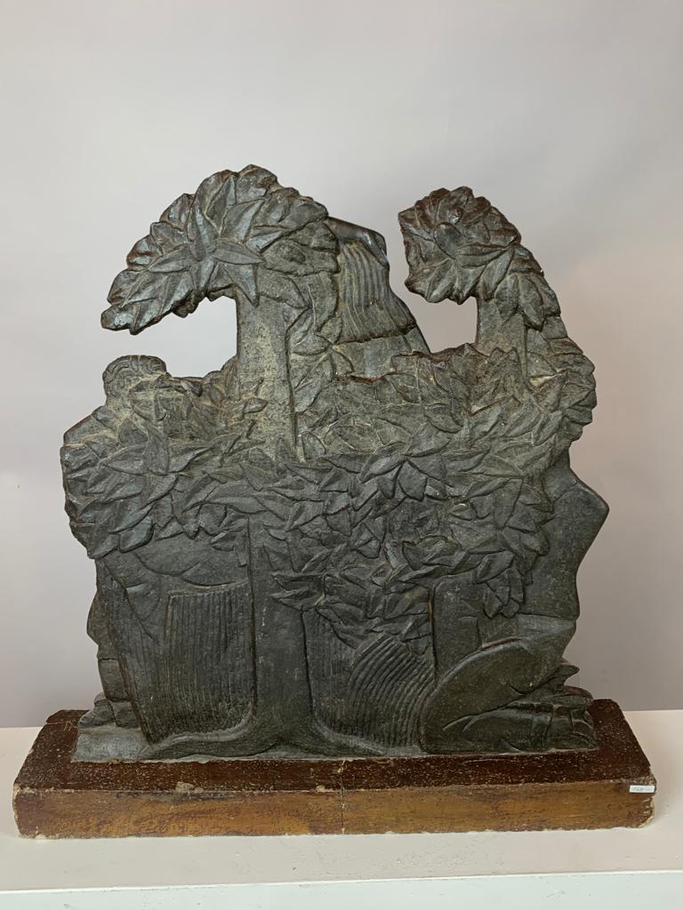 Art Deco granite sculpture - 