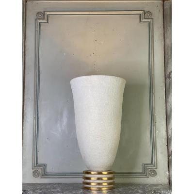 Art Deco sandstone Lamp Around 1940