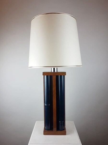 Bamboo lamp, circa 1970