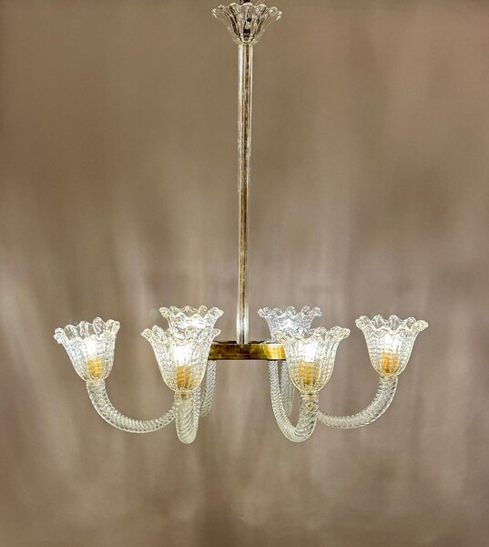 Barovier, Murano glass chandelier 