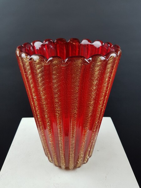 Barovier & Toso, Murano glass vase 