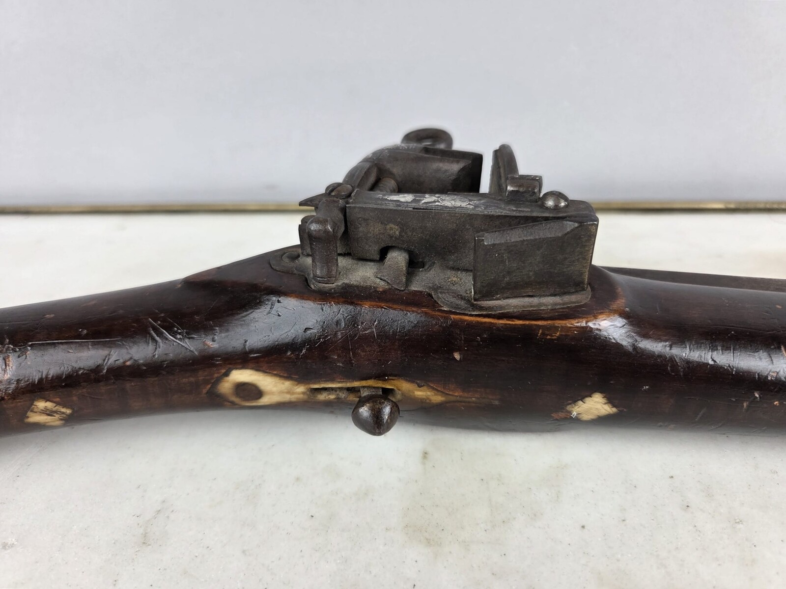 Blunderbuss, Caucasus, 19th, Silver damask