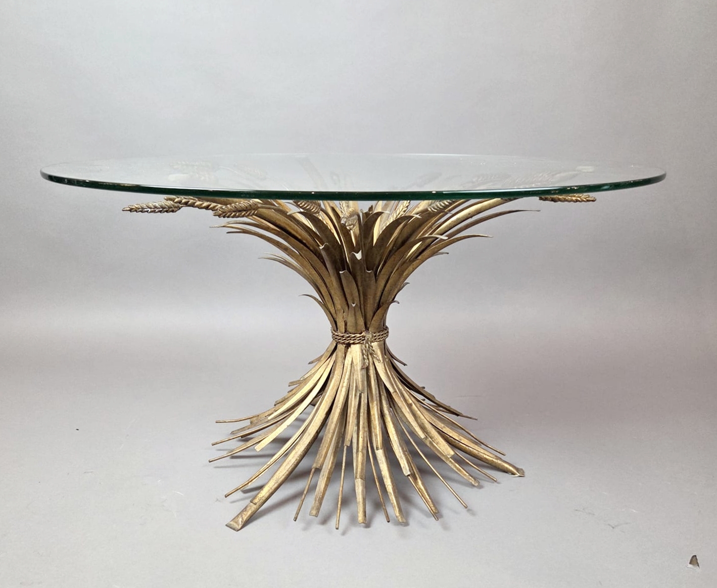 Brass coffee table 