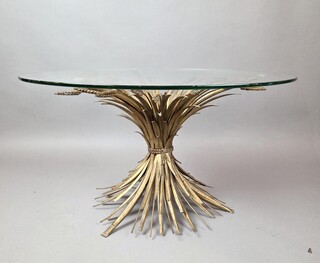 Brass coffee table 