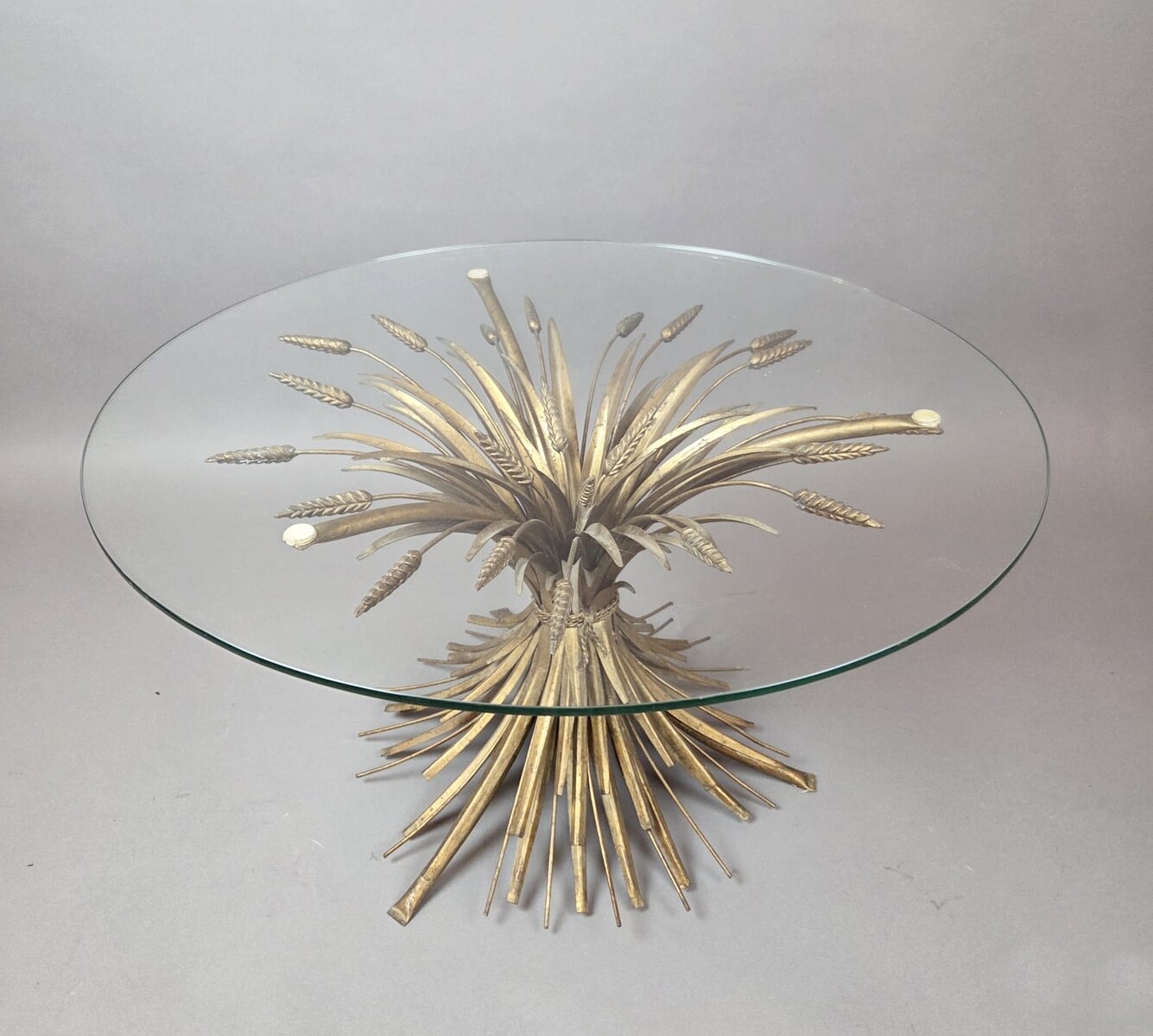 Brass coffee table 