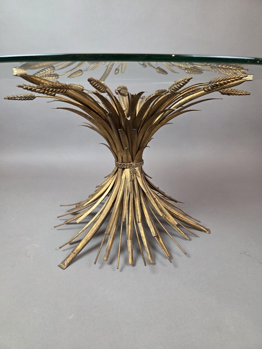 Brass coffee table 
