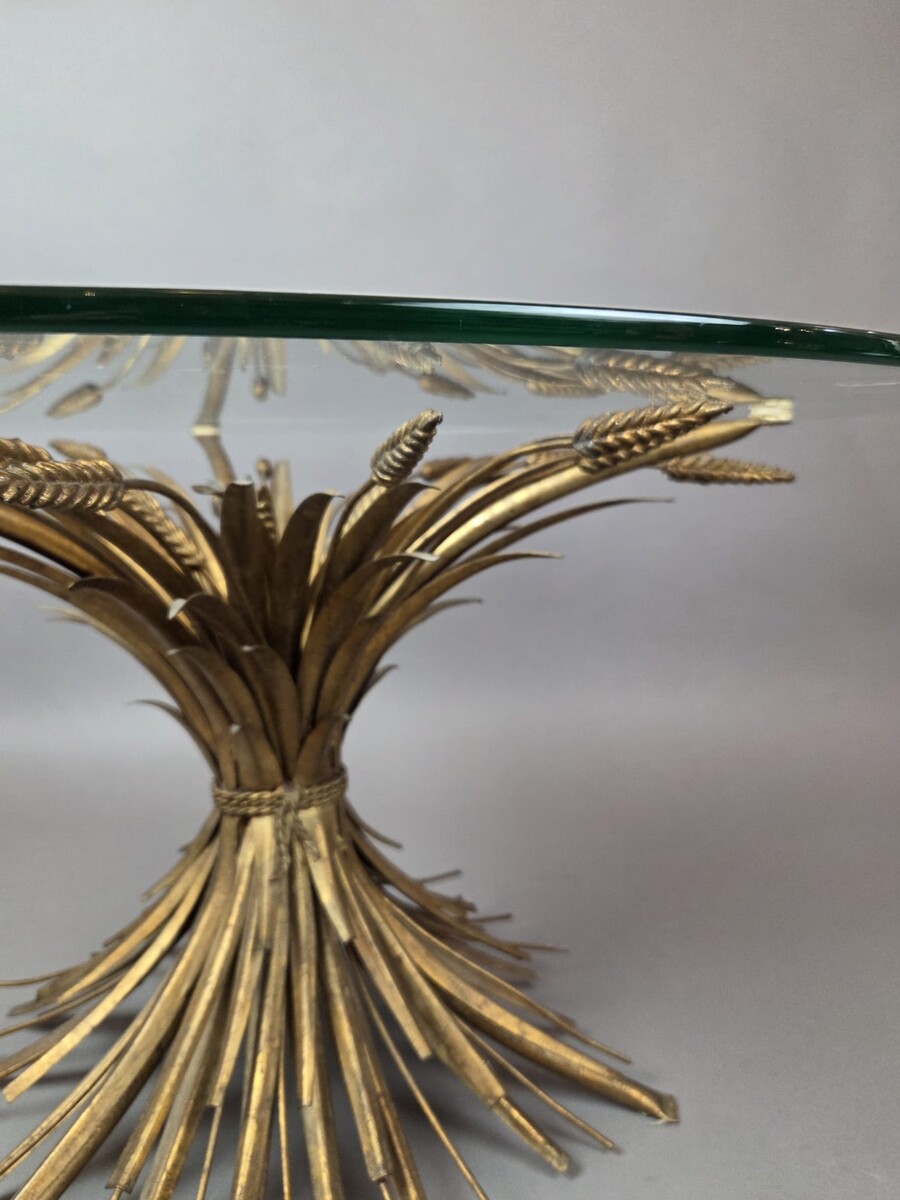 Brass coffee table 