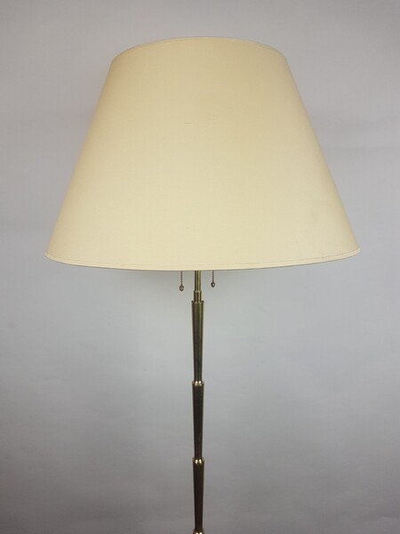 Brass floor lamp, circa 1970