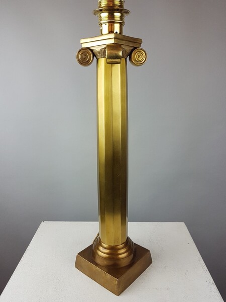 Bronze and brass lamp base - circa 1940