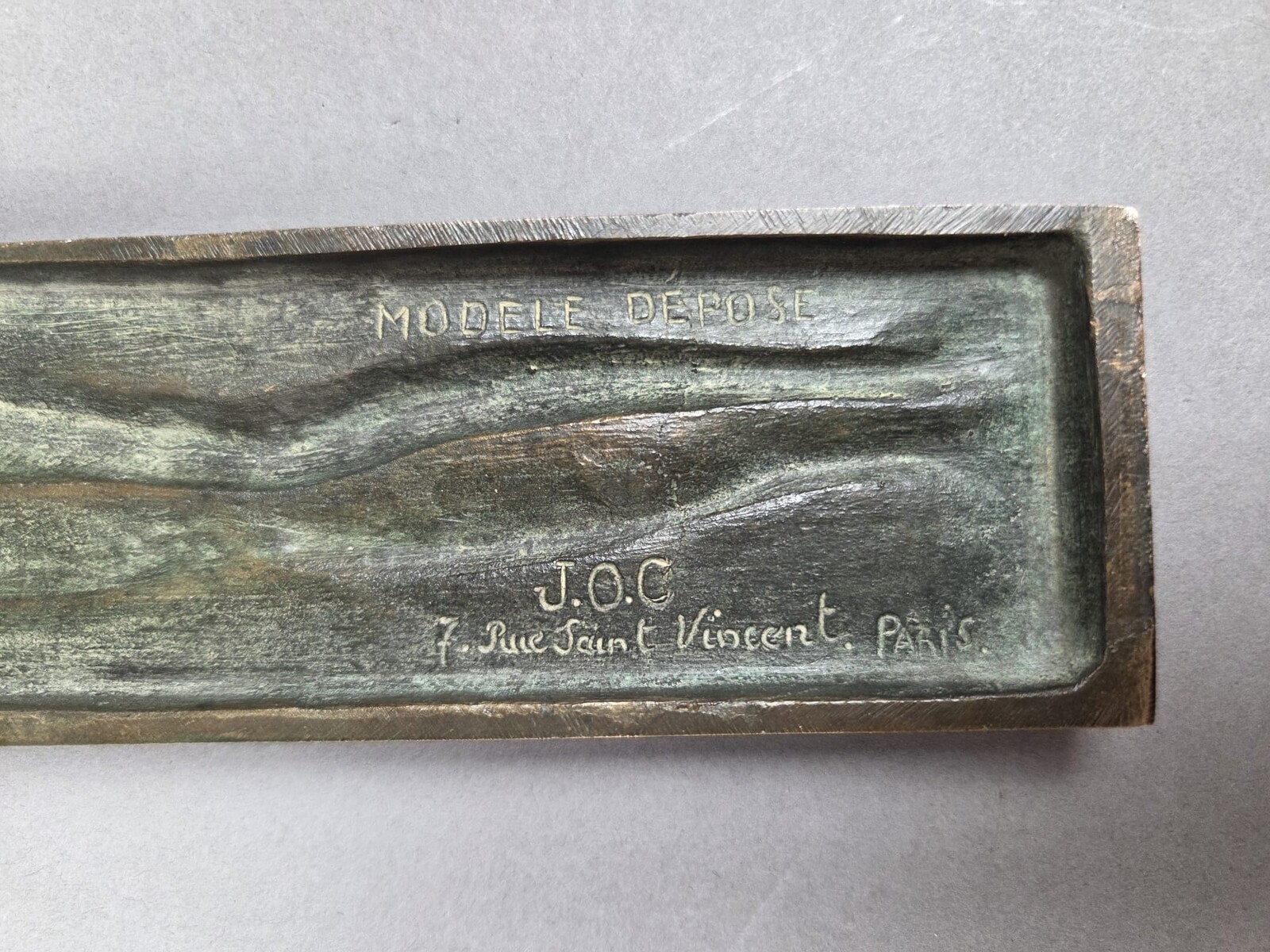 Bronze crucifix signed by Marek Szwarc for JOC