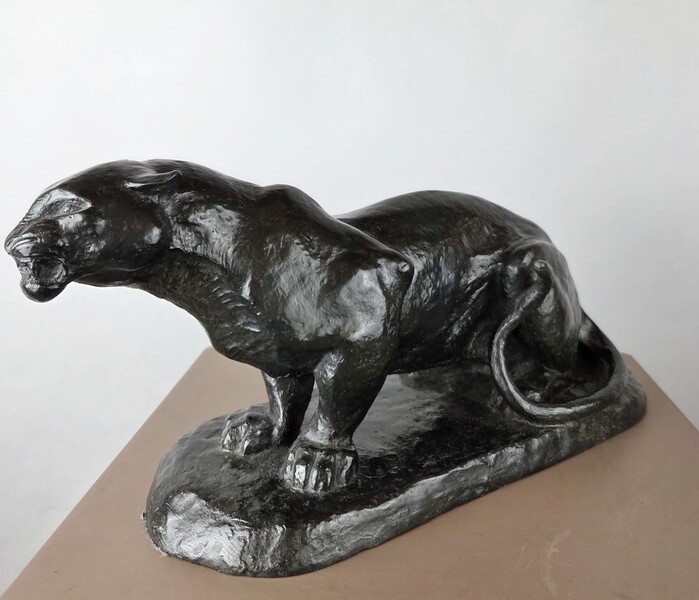 Bronze panther, Paul Simon, 2/8, Paumelle foundry