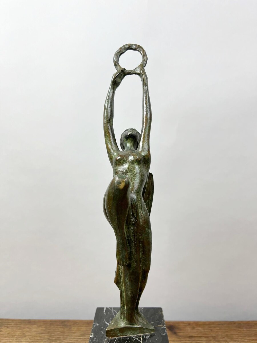 Bronze trophy, Art Deco, Italy