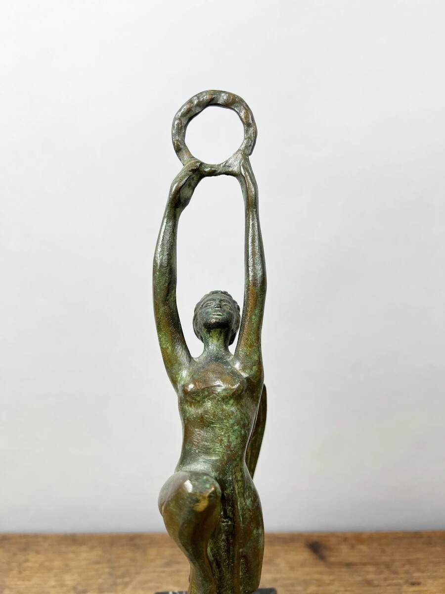 Bronze trophy, Art Deco, Italy