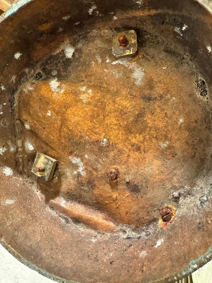 Brown patina bronze by Eugène Marioton, 