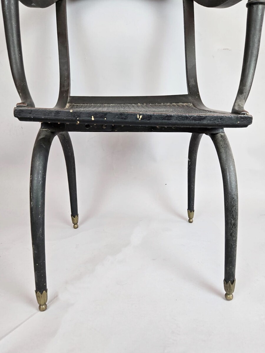 Caned chairs, Chapuis, early 19th century