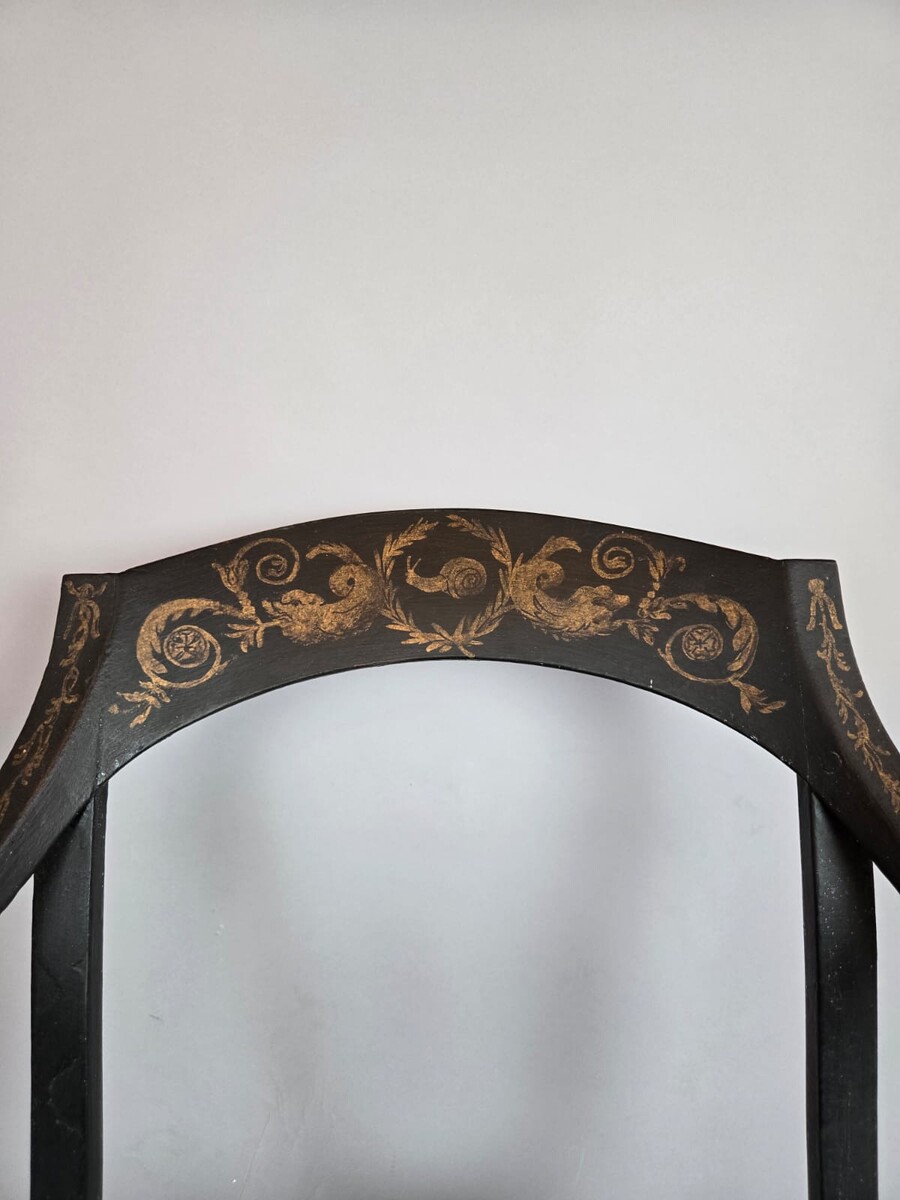 Caned chairs, Chapuis, early 19th century