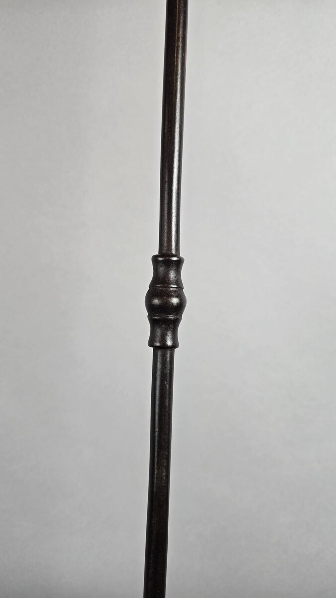Cast iron display stand for fireplace accessories, early 19th century
