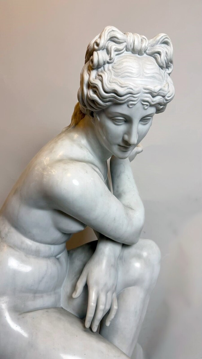 Cav. F. Palla, sculpture en marbre 