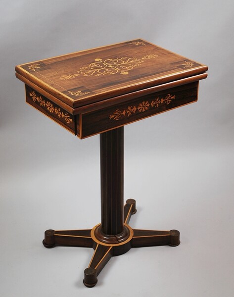 Charles X game table