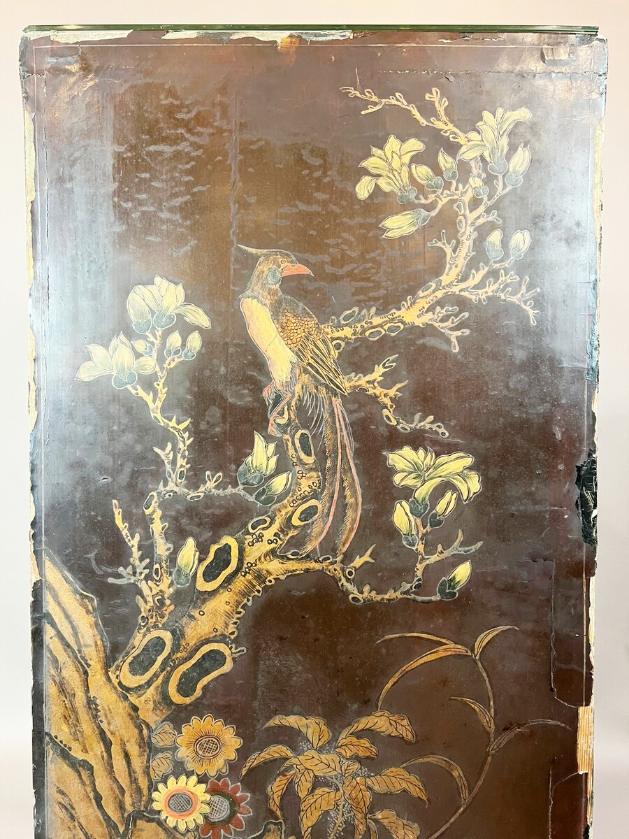 Chinese cabinet in lacquered wood, 19th century