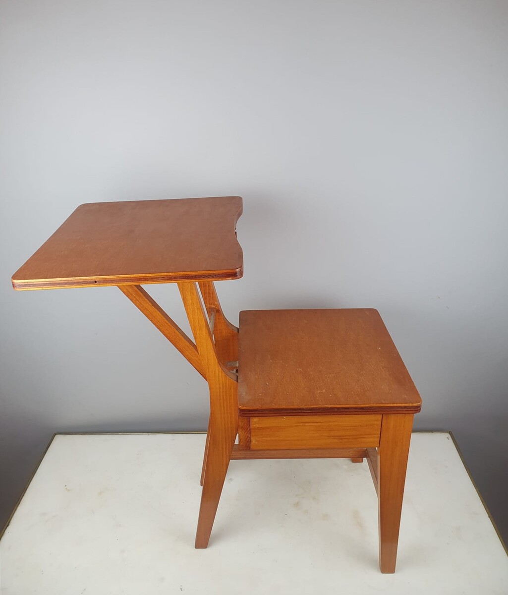 Constructivist style children's desk chair, circa 1950