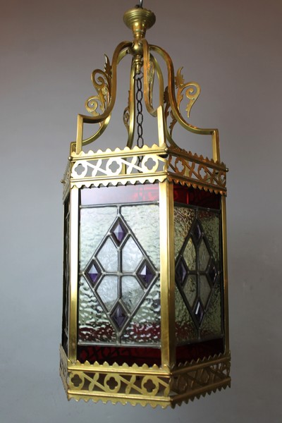 Copper lantern