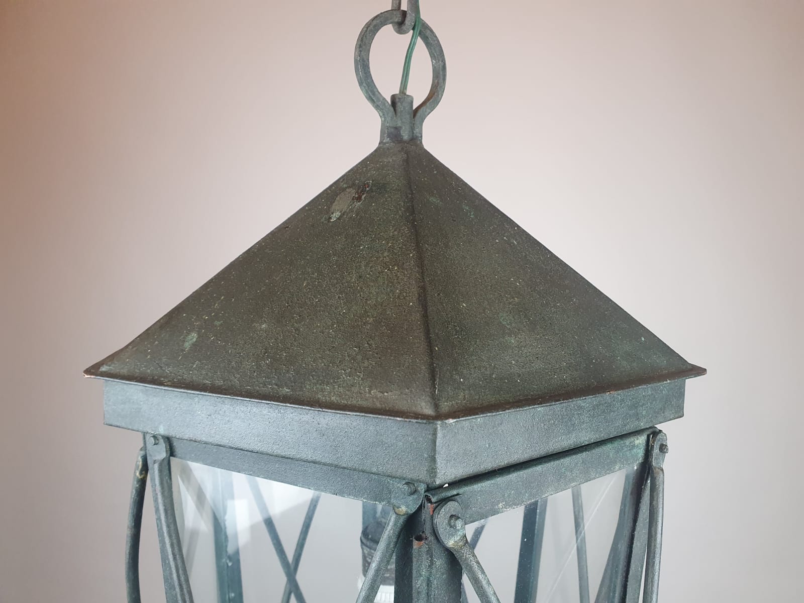 Copper lantern - late 19th century